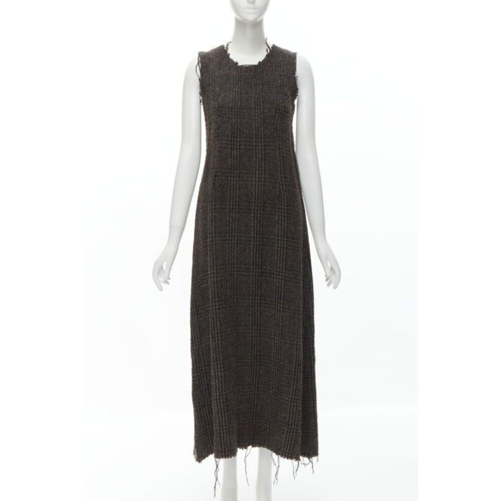 Comme Des Garcons 1994 Boiled Wool Dress